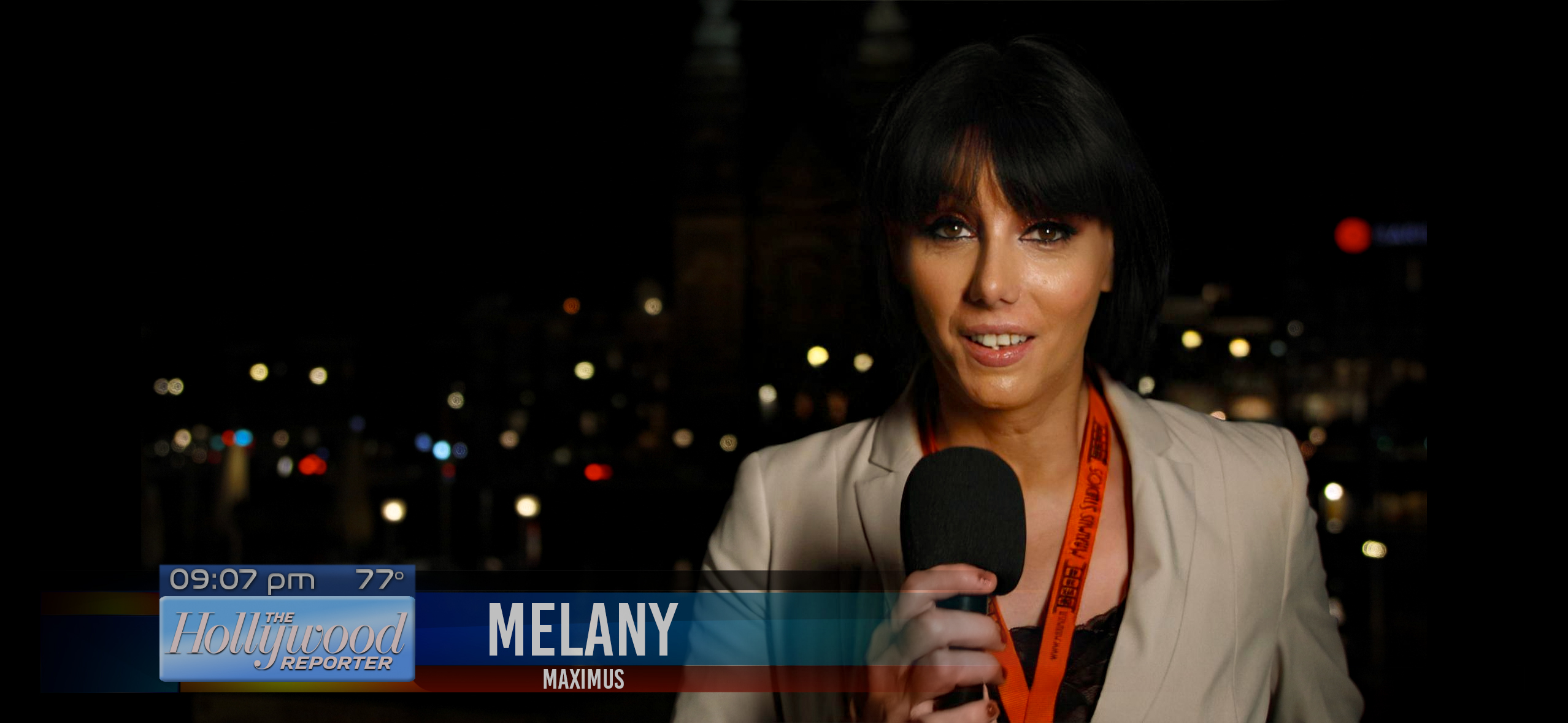 Melany Reporter voor Hollywood reporter