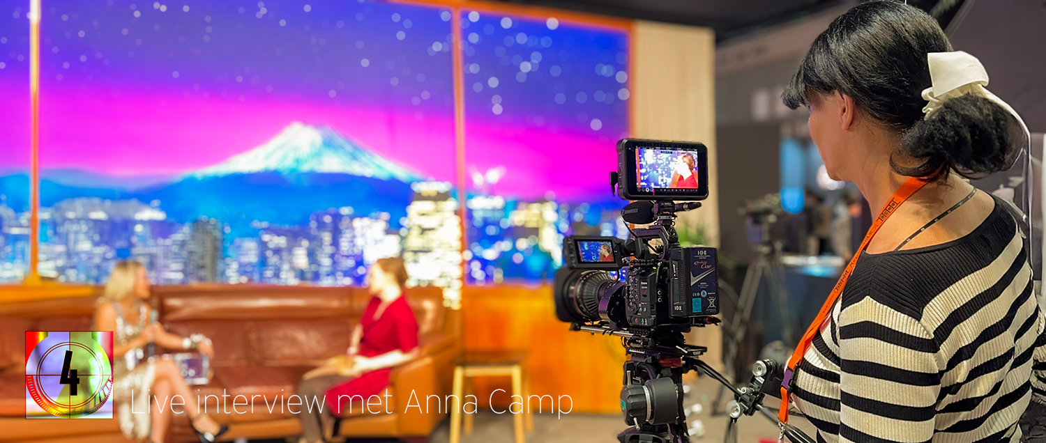 shooting the interview with anna kamp